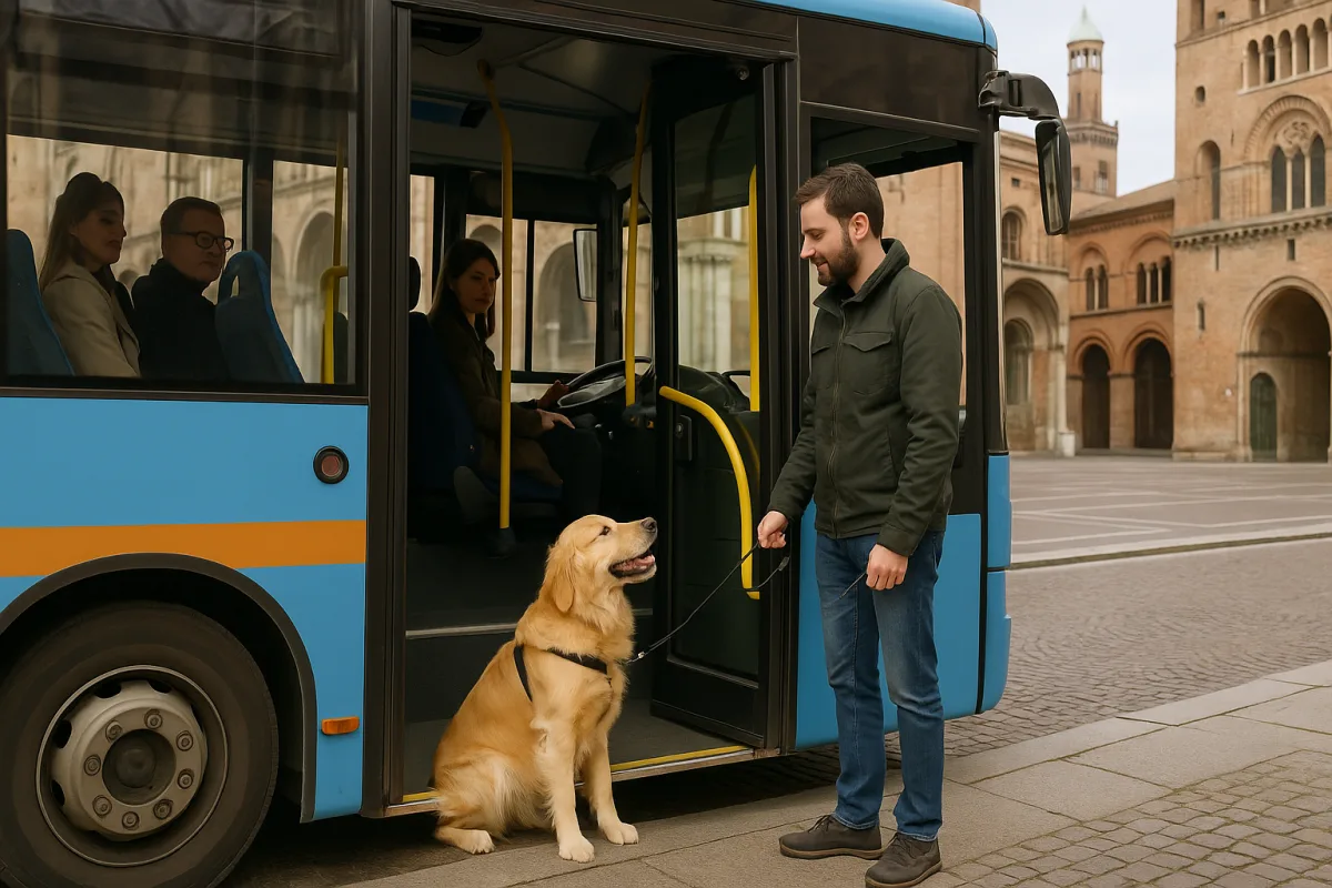 Posso portare il cane sui mezzi pubblici di Cremona? Tutto quello che serve sapere per viaggiare sereni